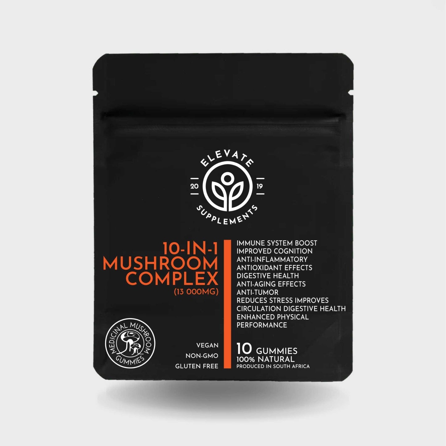 10-in-1 Mushroom Complex Gummies - Elevate Supplements