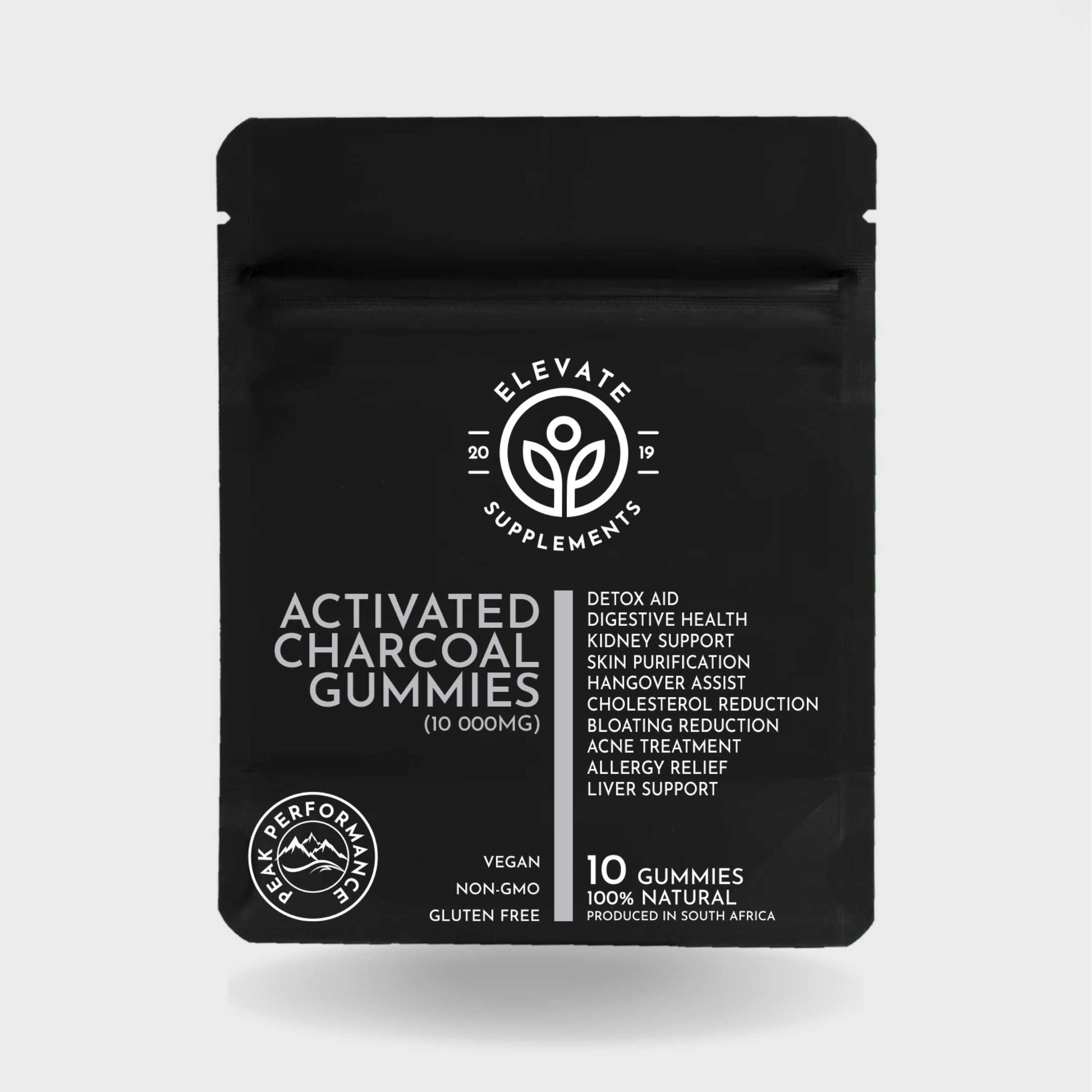 Activated Charcoal Gummies - Elevate Supplements