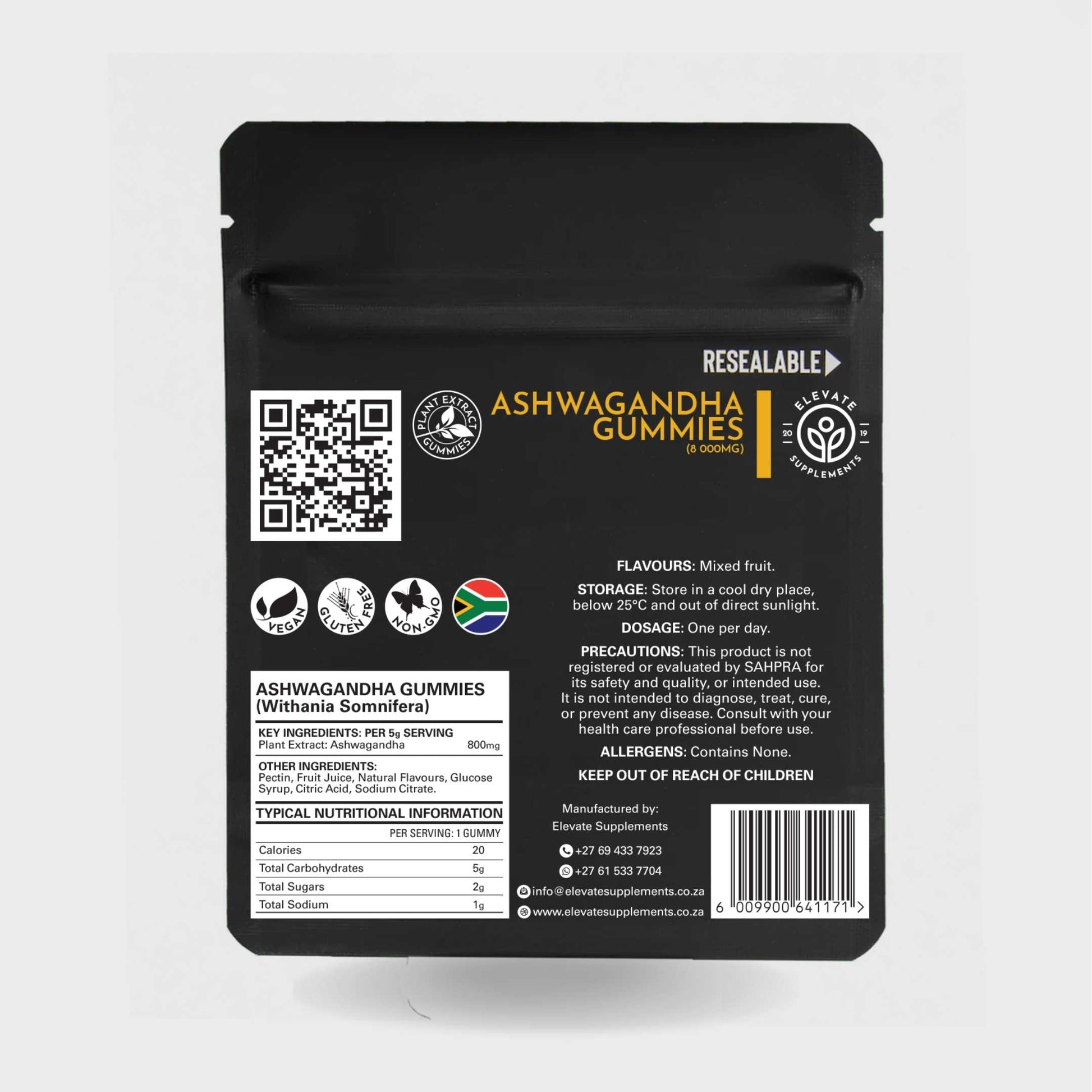 Ashwagandha Gummies - Elevate Supplements