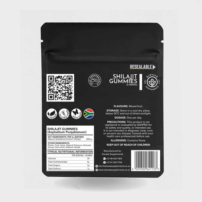 Shilajit Gummies - Elevate Supplements